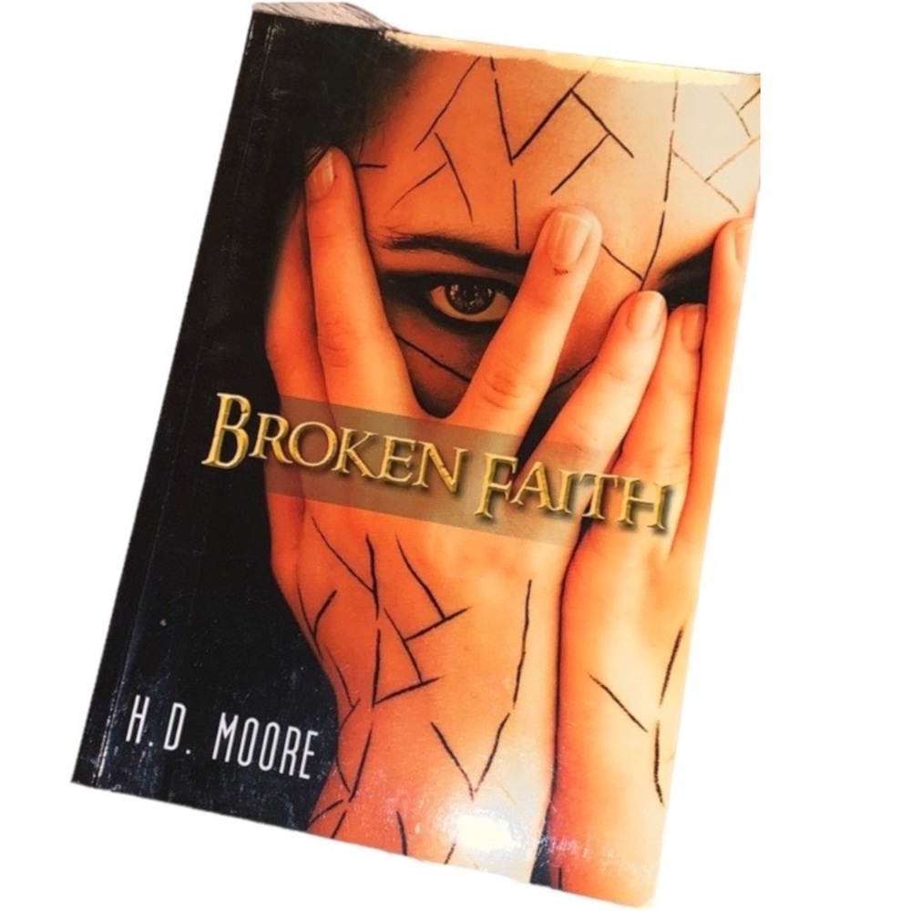 Author Signed Broken Faith. cult revealed. Suspense.